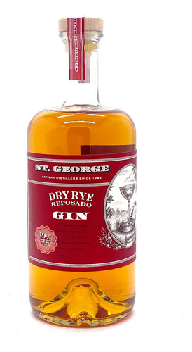 Gin St George Dry Rye Reposado Goldbottle