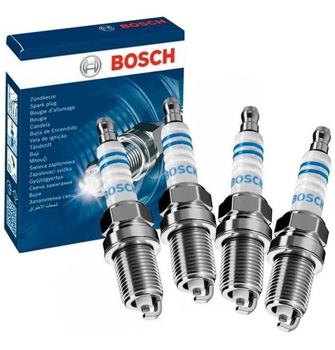 Jogo Velas Original Bosch Sp11  F000ke0p11  W9b+ Curta