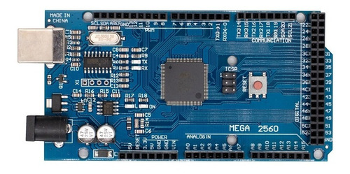 Placa Electrónica Para Arduino Mega 2560 Con Cable Usb