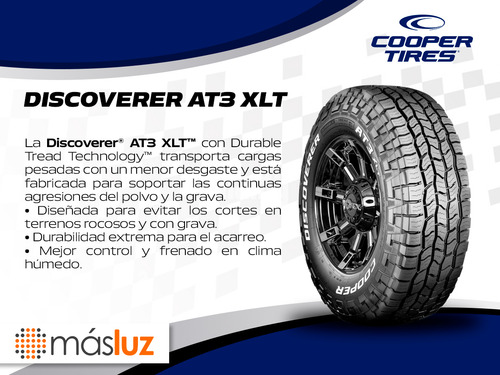 1 Llanta Discoverer At3 Xlt Cooper Lt315/75r16 127r