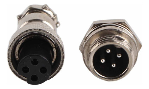 K Conector De 2/3/4/5/6 Pines Macho, Hembra De 12mm, 10