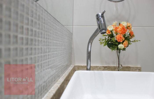 Imagem 11 de 17 de Apartamento Com 1 Dormitório À Venda, 55 M² Por R$ 220.000 - Aviação - Praia Grande/sp - Ap0297