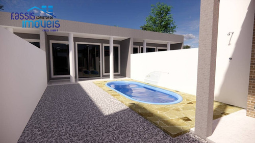 Imagem 5 de 15 de Excelente Casa Com Piscina 3 Quartos Sendo Um Suíte Nova Balneário Grajau - 797
