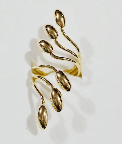 Anillos largos online de oro