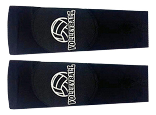 Hy Guantes Con Mangas Para Brazo Voleibol, Protectores Negro