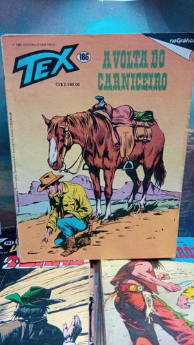 Tex Nº 186 A Volta Do Carniceiro Rio Gráfica Editora Origina