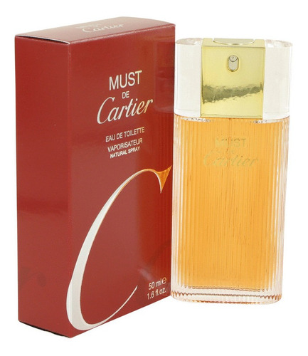 Edt 1.6 Onzas Must Cartier Para Mujer En Spray 