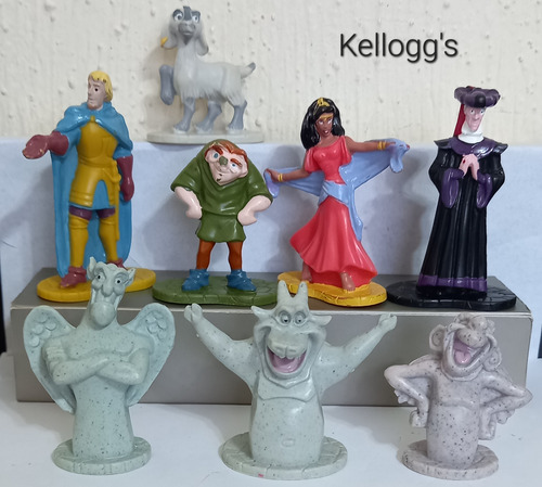 Figuras Kellogg's Y Bimbo Jorobado De Notre Dame, No Sonrics