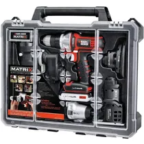 Comprar Taladro 20v Matrix Set De Herramientas 6 En 1 Black + Decker