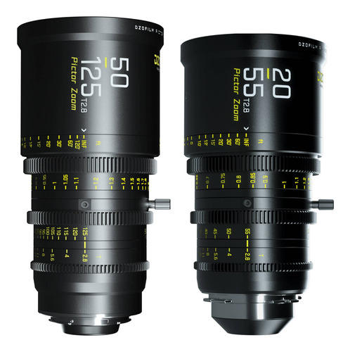 Dzofilm Pictor 20-55mm And 50-125mm T2.8 Super35 Zoom Lente