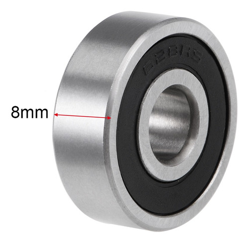 Ts 628-2rs Rodamientos Z2 De 8 X 24 X 8 Mm Con Doble