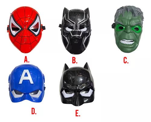 Mascaras Infantiles De Superheroes