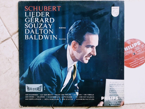 Schubert Canciones Gerard Souzay - Dalton Baldwin Vinilo 