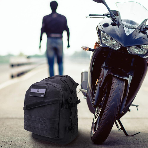 Imagen 2 de 10 de Mochila Kososk Bravo Moto, Táctica Gran Capacidad Reforzada