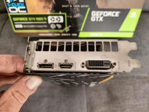 Placa De Video Gtx 1660 Ti 6 Gb Galax (Usado)