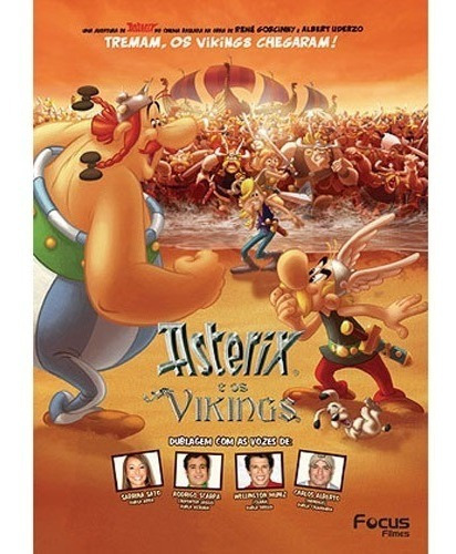 Asterix E Os Vikings - Dvd - Uma Aventura com Romance!