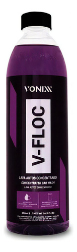 Shampoo Automotivo Neutro Concentrado V-floc 500ml Vonixx