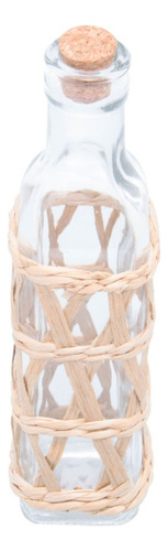 Garrafa Wolff Para Azeite De Vidro Com Fibra Natural 300ml