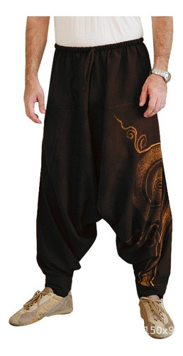 Pantalones Casuales De Harén For Hombres Pantalones Hippies