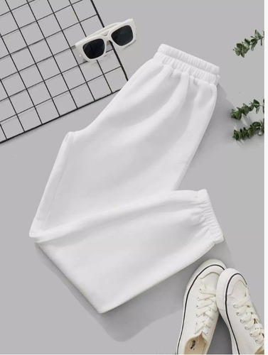 Jogging Mujer Con Elástico Puño Casual Jogger Pantalon Dama
