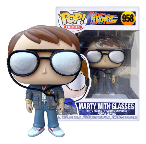 Funko Pop! Back To The Future | Marty With Glasses #958