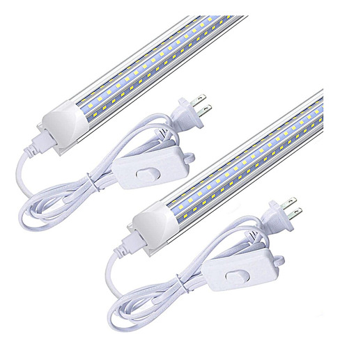 Luz Led Tienda 2 Pies 24 W 2680 Lm Tubo Led Integrado T8 Luz