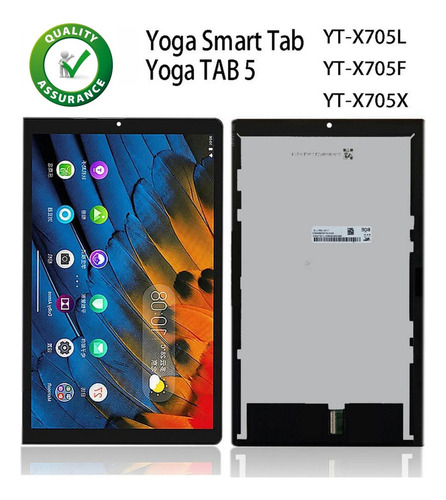 Tela De Toque Lcd Para Lenovo Yoga Tab 5 Smart Tab Yt-x705