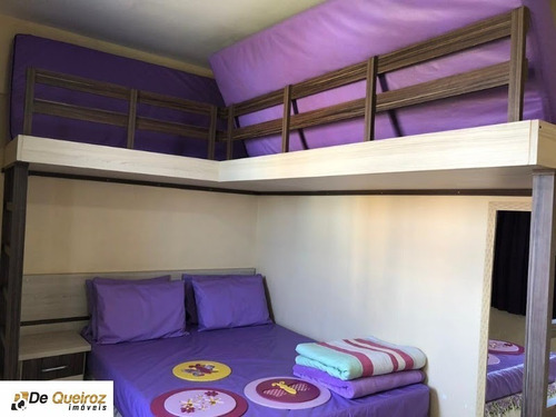 Imagem 7 de 10 de Apartamento Com Sacada Em Mongaguá ,bairro Centro , Lado Praia , 1 Dormitório, Sala, Cozinha, Banheiro , Quintal, Área De Serviço, Garagem , Ducha De - 5024 - 68180290