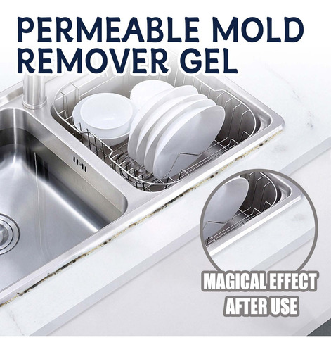 Crema Removedora De Paredes, Gel Limpiador De Manchas, Elimi