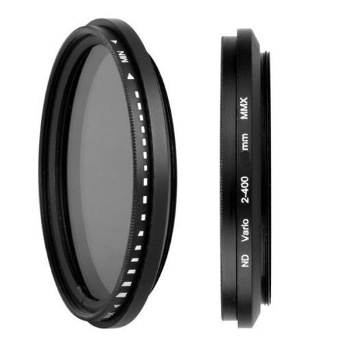 Filtro Fotográfico Dslr Variable Nd2-400 62mm Cristal Optico