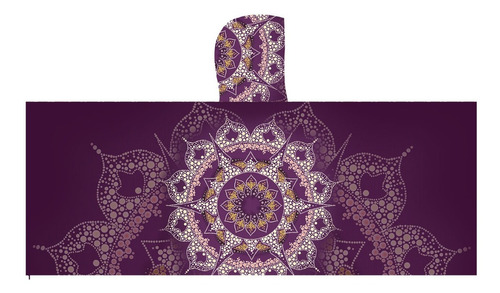 Imagen 2 de 4 de Manta Manton Yoga Con Capucha 1,90 X 0,70