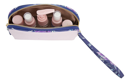 Cosmetiquera Cierre Sencillo Cloe Rivari Chico Color Rosa
