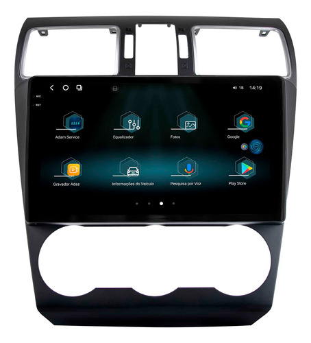 Multimidia Fóton G3 Forester Wrx 16 A 19 8+256gb Octa 2k 9p