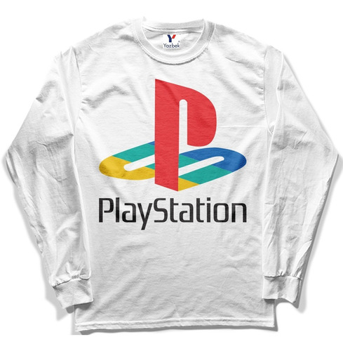 Playera Playstation, Peso Completo 100% Algodón Ml