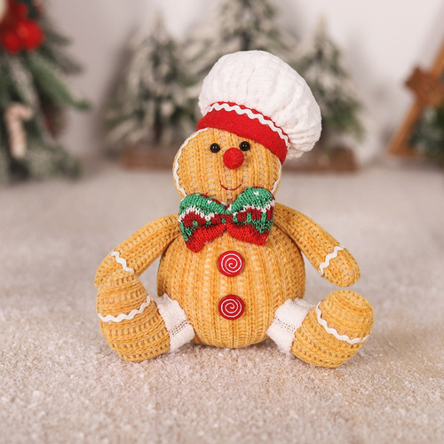 2 Figuras Navideñas De Pan De Jengibre Con Pan De Jengibre