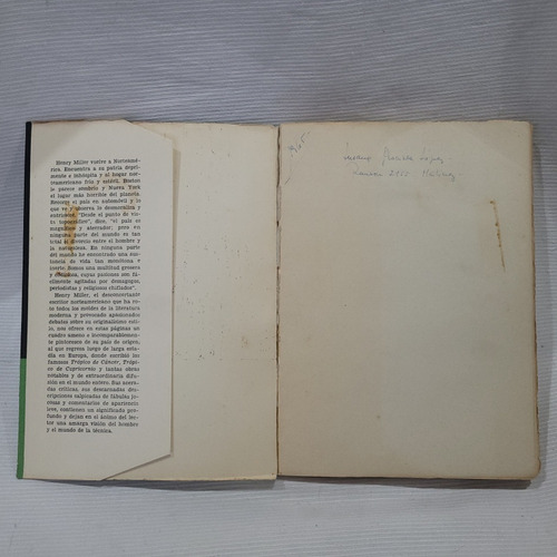 Imagen 4 de 9 de Pesadilla De Aire Acondicionado Henry Miller Siglo Veinte