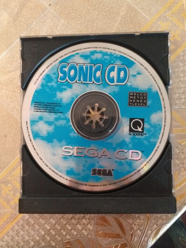 Jogo Sonic Cd (Usado)