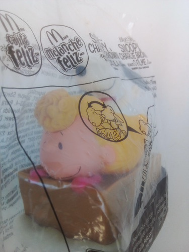 Promocional Mcdonalds Charlie Brown Sally E Snoopy Lacrado