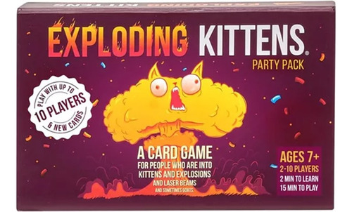 Juego De Mesa Exploding Kittens En Ingles