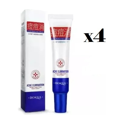 Crema Facial Hidrante Limpiadora Antiacne Eliminate Bioaqua