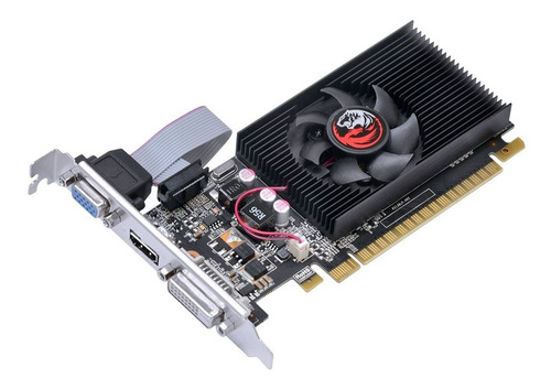 Placa De Video Nvidia Gf Gt 710 2gb Ddr3 64 Bits C/ P. Baixo