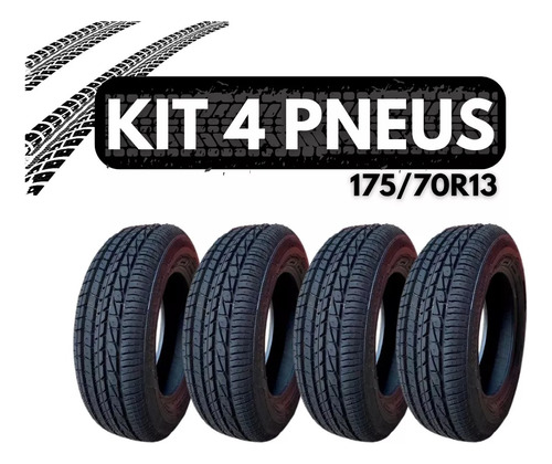 Pneu Aro13 175/70/13 Uno Palio Gol Fiorino Corsa Remold