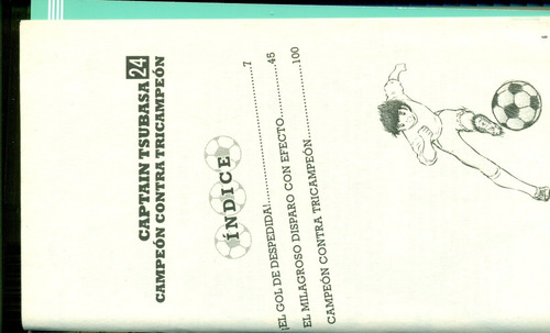 Manga Captain Tsubasa Super Campeones Num-24