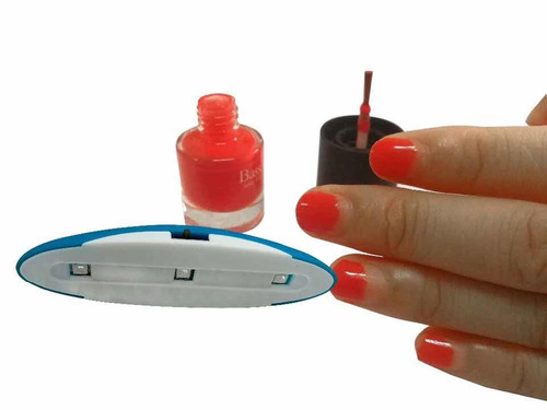 Secador Led Púrpura De Uñas De Gel Lámpara De Secado