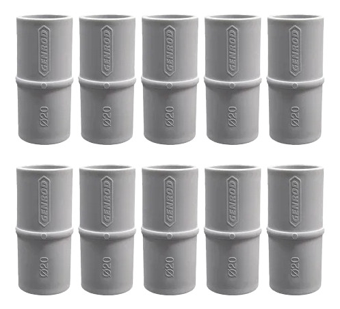 Unión Para Tubo Rígido Y Corrugado 50mm X25 Genrod-erm