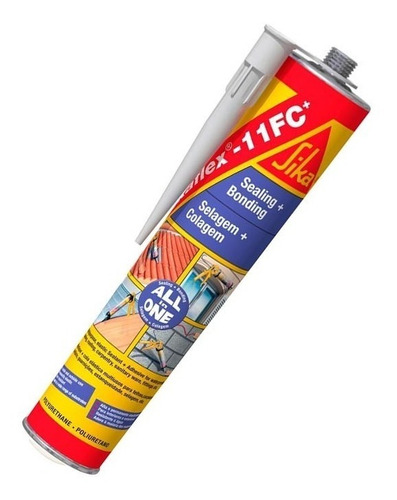 Imagen 2 de 9 de Sikaflex 11fc X 300cc Sellador Y Adhesivo Multiproposito