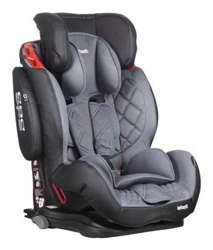 Silla Para Carro Bebes Elite Advance Isofix Gris Infanti Color Mineral grey Mineral grey