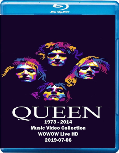 Blu-ray Queen Music Video Collection 1973 - 2014