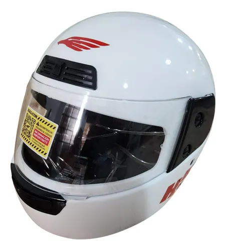 Casco Moto Niño H5 Kids Integral Con Stickers // Global S