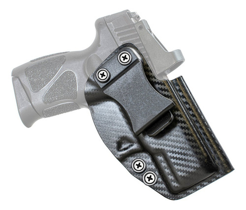 Coldre Kydex G3c Toro G2c Pt111 Com Espaço Para Red Dot Cor Preto Orientação Da Mão Canhoto